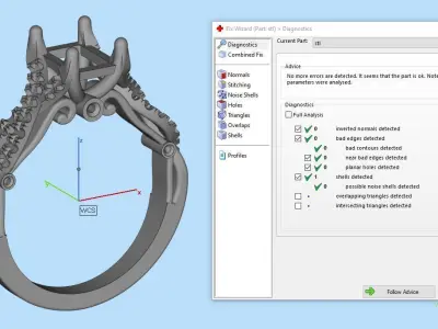 Veragio ring  Jewelry 3D print model