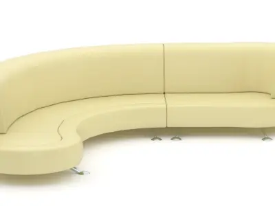 Corner sofa De Sede 3D model