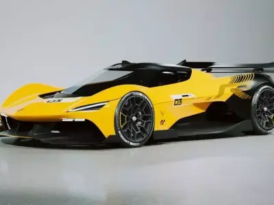 Corvette CX-R 3D model