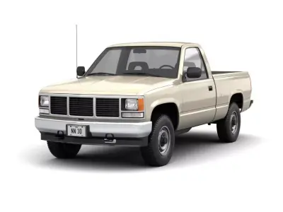 GENERIC PICKUP TRUCK 33 3D model