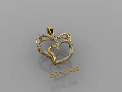FASHION  PENDANT 3D model purchase