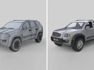 Generic Car SUV 2006 3D model
