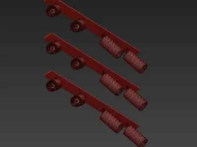 Ceiling Chandelier 3D model