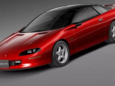 Chevrolet Camaro Z28 1994-1997 3D model