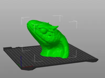 Snake Apophis God   3D print model