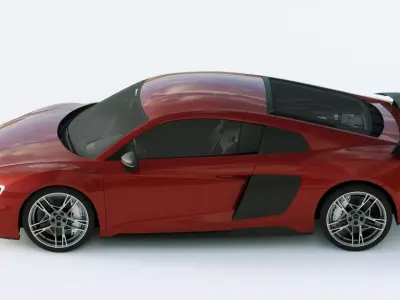 Audi R8 2019 3D model from CGTrader