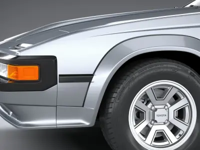 Toyota Celica Supra 1984 3D model