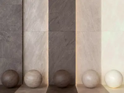 Lea Ceramiche Nextone Porcelain Tile - Stone-Look -Set of 24 Texture