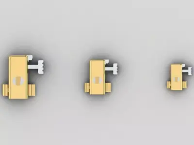  Box Clasp for Tennis 3D print model