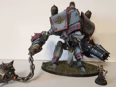 Holy Steam Knight upgrade kit 3D print model