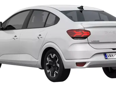 Dacia Logan 2025 3D model