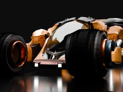 Bujji Car from Kalki 2898AD  Fan Made 3D model