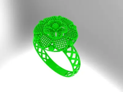 Gold Ring 5 3D print model