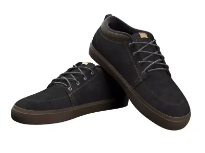 Leather Sport Shoes 3D model