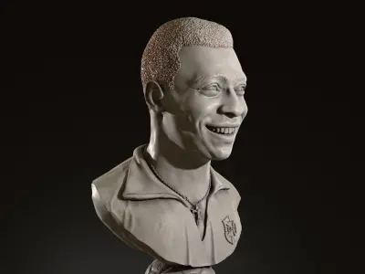 Pele 3D Bust for printing 3D print model