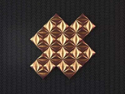 3D WALL PANEL  collection 13 of 14 3D print model