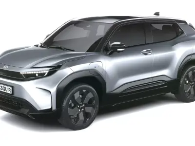 Toyota Urban Cruiser 2025 LowPoly Interior Low-poly 3D model
