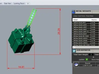 pendant jewelry  3D print model