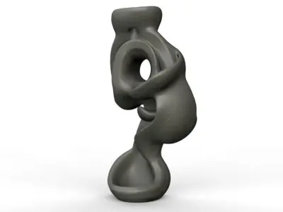 Terraform Sculpture Planter - STL for 3D printing 3D print model