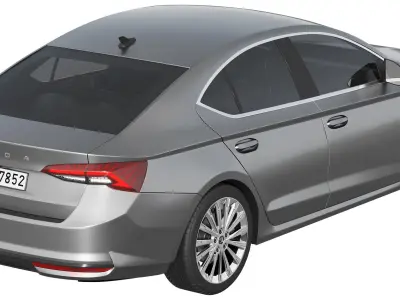 Skoda Octavia 2025 3D model