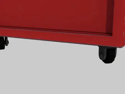 Tool box 01 Low-poly 3D model