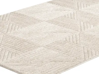 Carpet set Quincey 718 3D model