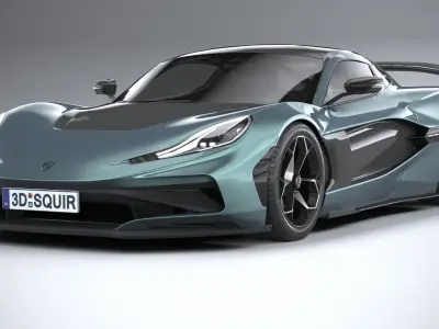 Rimac Nevera R 2025 3D model