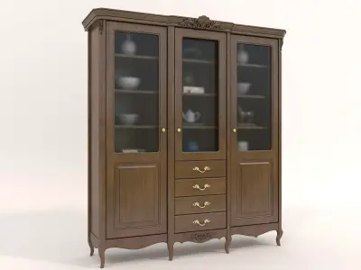 Classic European style Cabinet Collection 4 3D model