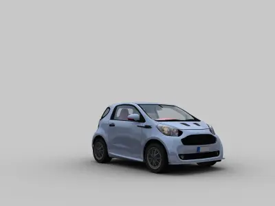 Aston Martin Cygnet Low-poly 3D model