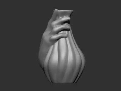 Hand Vase Printable 3D print model