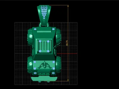 CAR PENDANT 3D PRINTABLE MODEL 3D print model