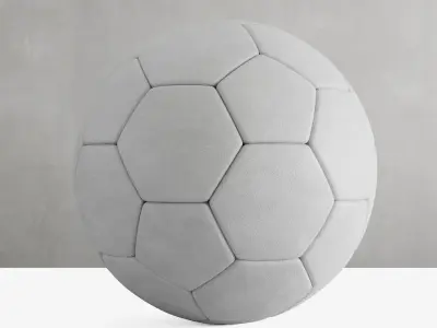 Classic Football Ball 3D model
