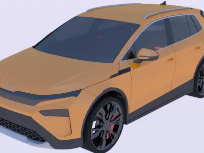 Skoda Elroq exterior 3D model