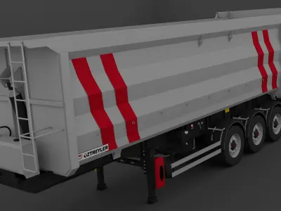 Hurda Damperi Low-poly 3D model