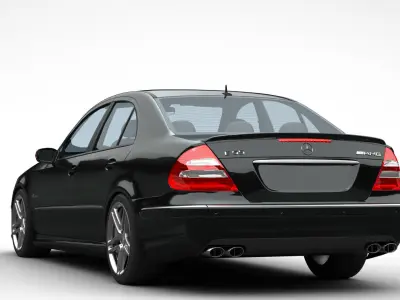 Mercedes Benz E 55 AMG W211 3D model