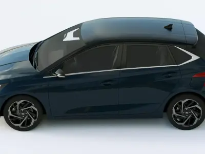 Hyundai i20 2021 3D model