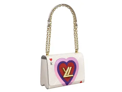Louis Vuitton Bag Twist Epi Love Heart Leather 3D model