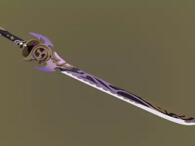 Mistsplitter Reforged Genshin Impact 3D print model