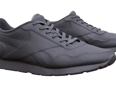 Shoes Low-poly 3D model