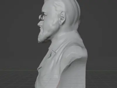 Henri Poincare 3D print model