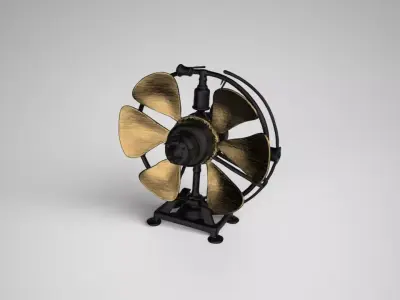Ornate Vintage Steam Pump 3D print model
