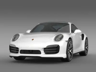 Porsche 911 Turbo S 2013 3D model