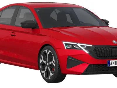 Skoda Octavia RS 2025 3D model