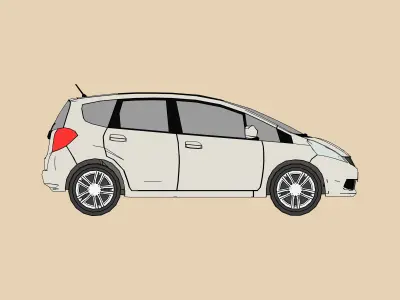 Revit HQ Car Pack Low-poly 3D model