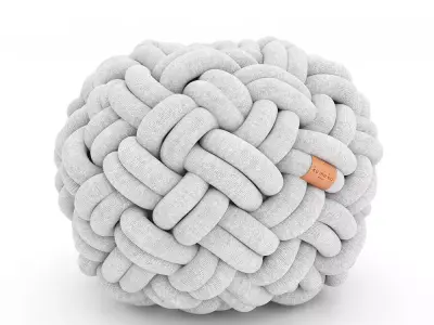 Knotty Flour Cushion 3D model