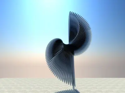 Modern Sculpture 3D model buy
