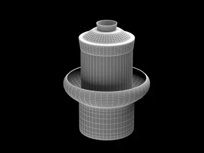 Lantern 01 3D model