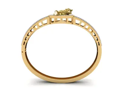 Horse and Horseshoe Bracelet 3D print model