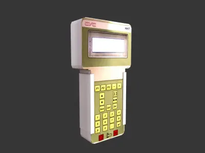 Hand Held Terminal Low-poly 3D model