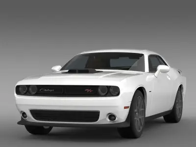 Dodge Challenger RT Shaker LC 2015 3D model